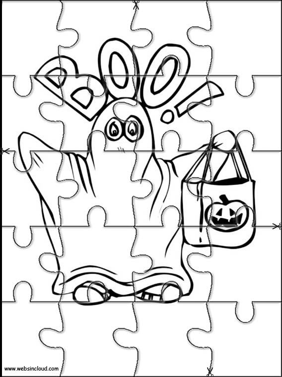 halloween coloring pages and puzzles - photo #10