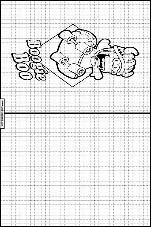 Boo Monsters Drawing For Beginners 4