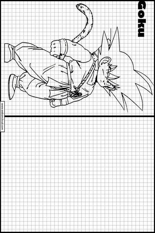 Desenhos para Copiar Dragon Ball Z 8