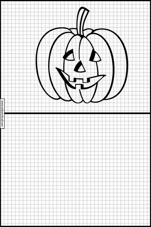 Desenhos fáceis para desenhar Halloween 7
