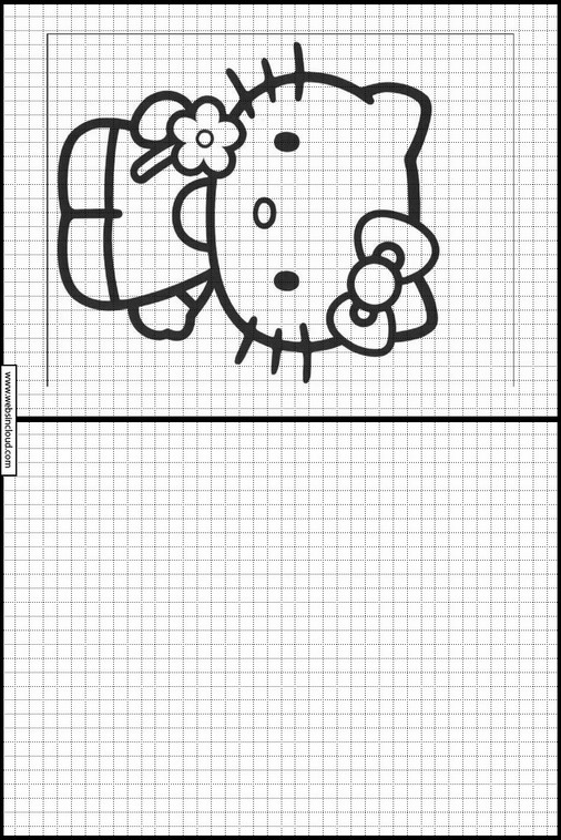 Dibujos Sencillos para Aprender a Dibujar Hello Kitty 4