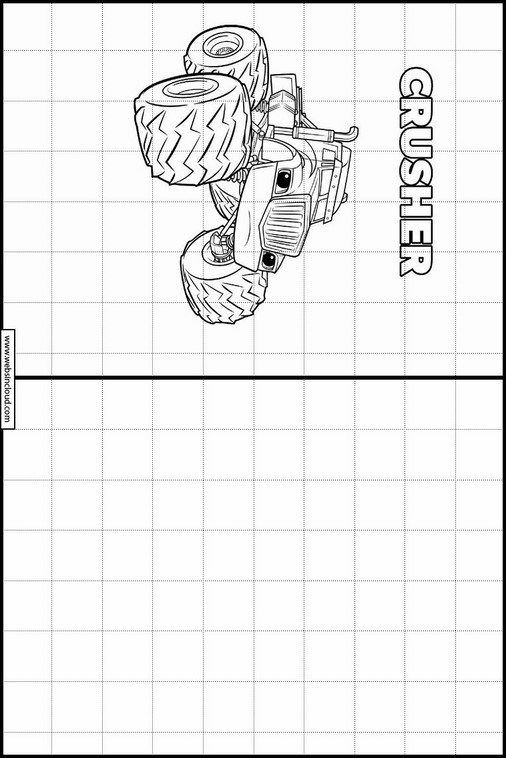 Zeichnen lernen Blaze und die Monster Maschinen ausmalbilder 8 Zeichnen lernen Blaze und die Monster Maschinen ausmalbilder 8