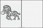 Zebras - Tiere 4