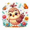 쉽게 할 수 있는 그림  작은 메추라기 - 동물 작은 메추라기 - 동물