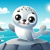 쉽게 할 수 있는 그림  바다표범 - 동물 바다표범 - 동물