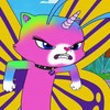 쉽게 할 수 있는 그림  유니콘 고양이 나비 무지개 유니콘 고양이 나비 무지개