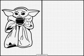 Mandaloriánské Miminko Yoda 22