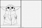 Mandaloriánské Miminko Yoda 35