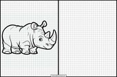 Rinocerontes - Animais 4