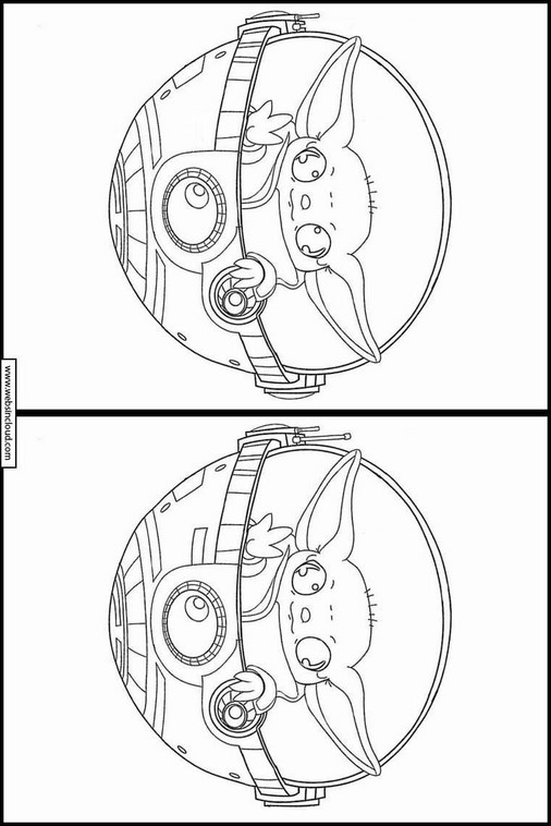 Mandalorian vauva-Yoda 25