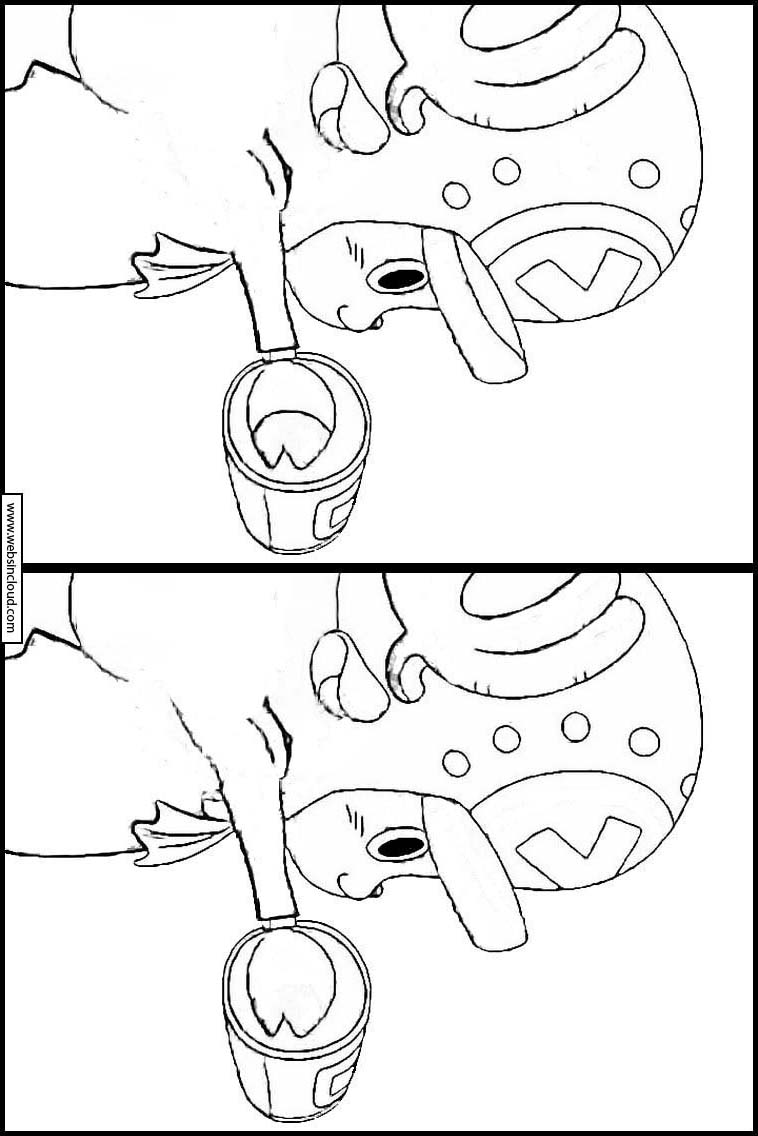 Etsi Eroavaisuudet Lapsille One Piece 3