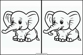Éléphants - Animaux 6