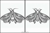 Papillons de nuit - Animaux 2