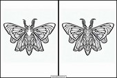Papillons de nuit - Animaux 3