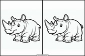 Rhinocéros - Animaux 2
