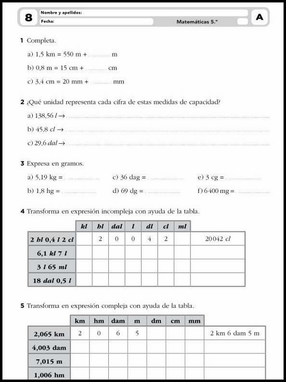 Mathe-Arbeitsblätter für 10-Jährige 15