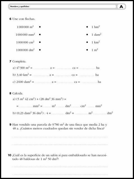 Exercices de mathématiques pour enfants de 10 ans 22