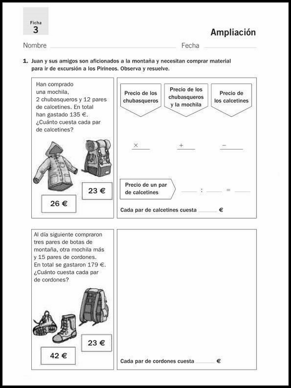 Esercizi di matematica per bambini di 10 anni 27