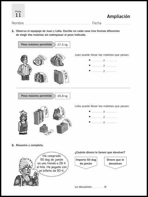 Exercices de mathématiques pour enfants de 10 ans 35