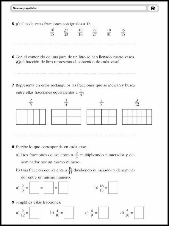 Mathe-Übungsblätter für 10-Jährige 12