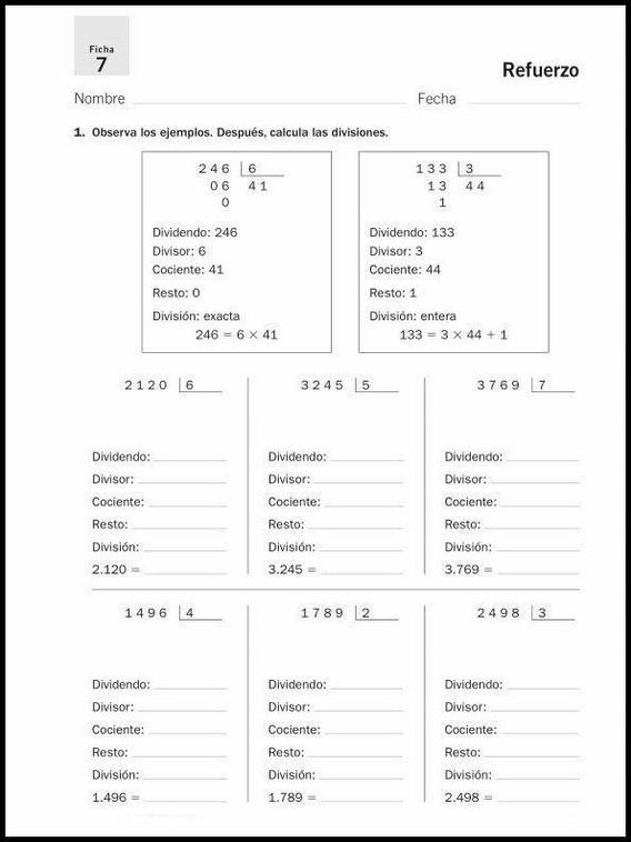 10 años 5º Educacion Primaria Refuerzo 31