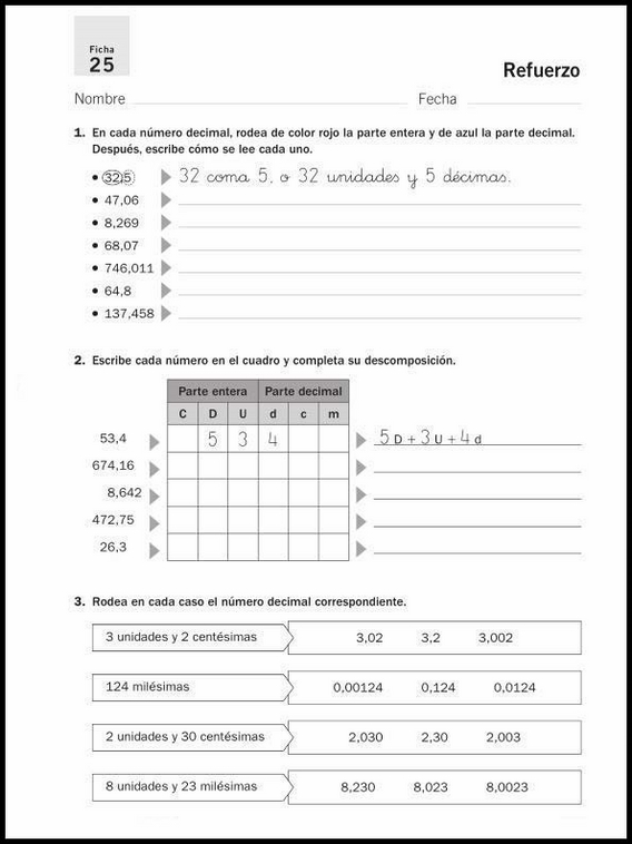 Entraînements de mathématiques pour enfants de 10 ans 49