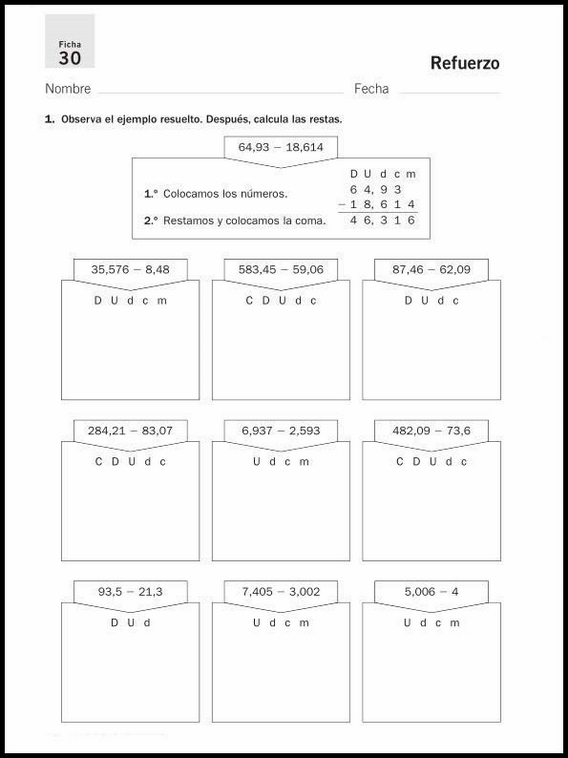 Matematikøvelser til 10-årige 54