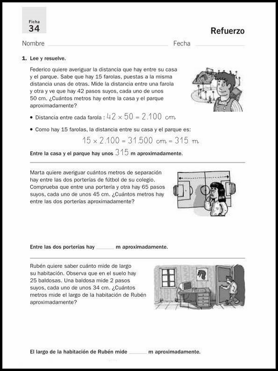 10 años 5º Educacion Primaria Refuerzo 58