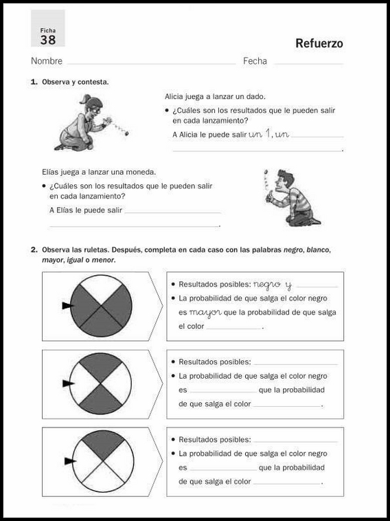 Exercícios de matemática para crianças de 10 anos 62