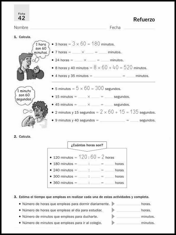 10 años 5º Educacion Primaria Refuerzo 66