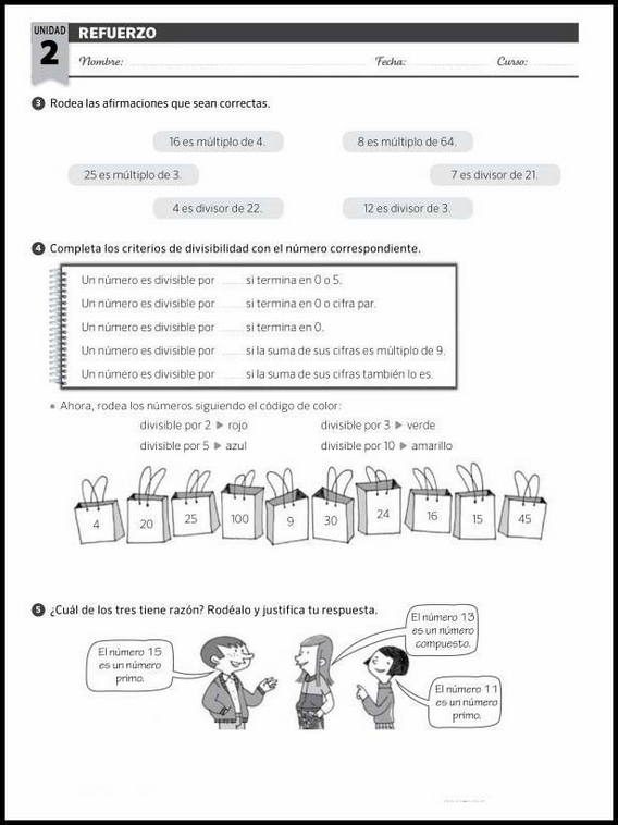 Maths Practice Worksheets for 10-Year-Olds 75