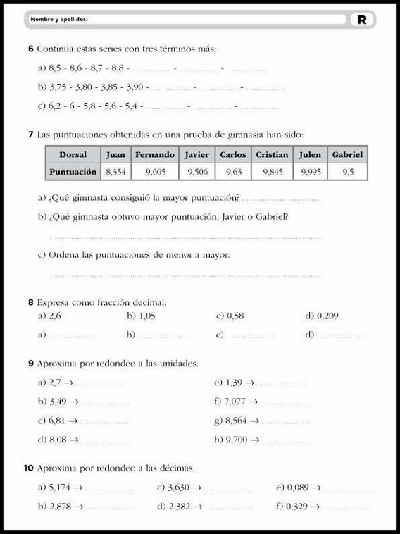 10-vuotiaiden matematiikan vahvistustehtäviä 8