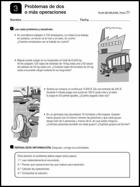 Revisões de matemática para crianças de 10 anos 101