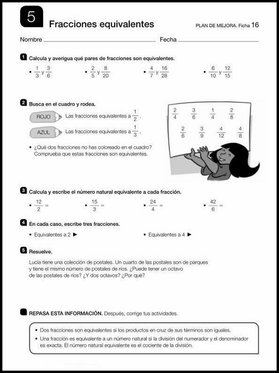 Esercizi di ripasso per bambini di 10 anni 106