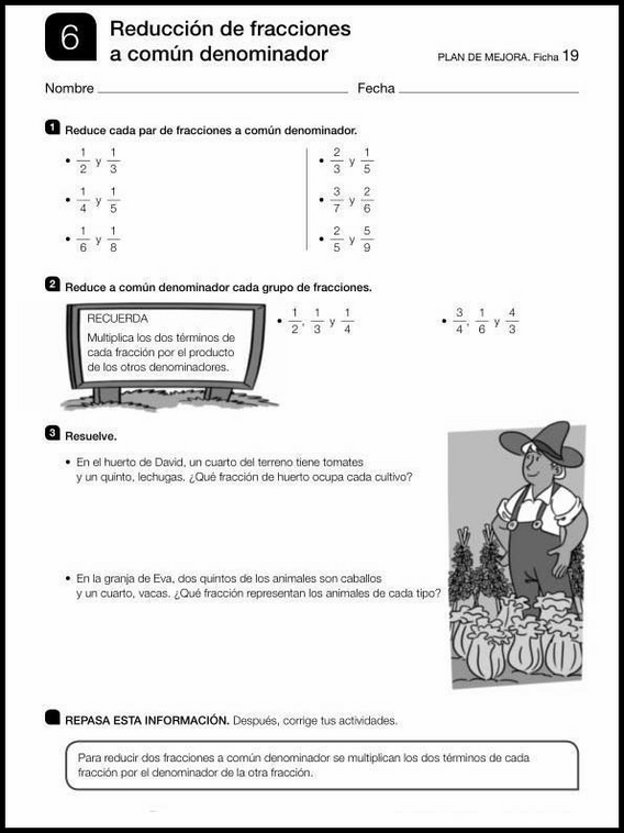 Revisões de matemática para crianças de 10 anos 109