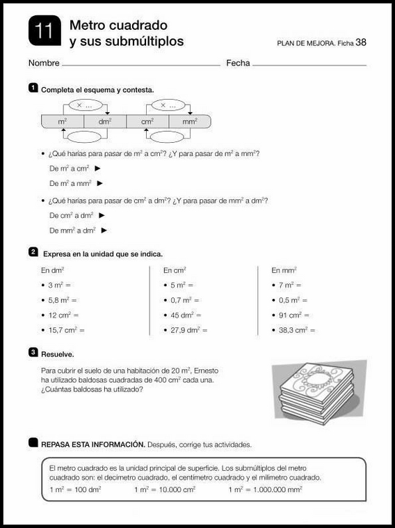 Maths Review Worksheets for 10-Year-Olds 128