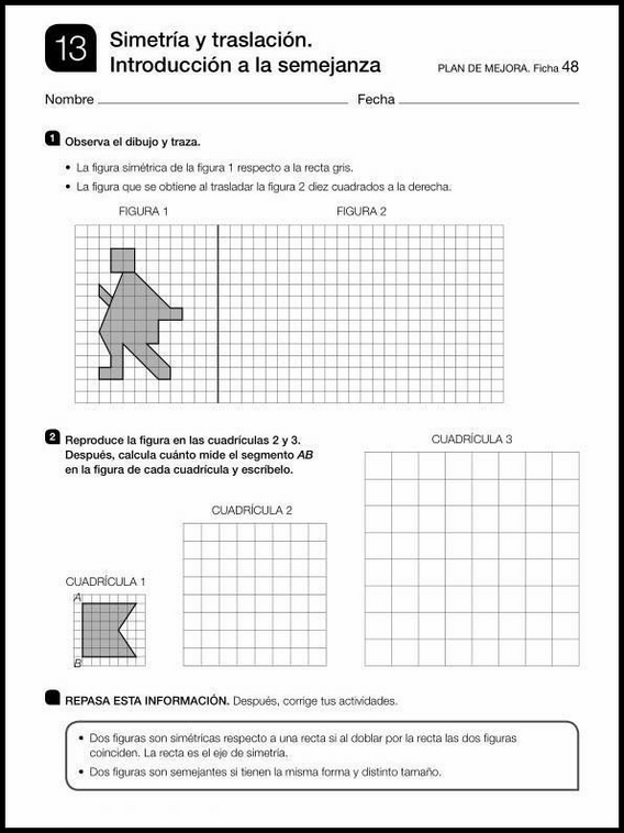 Maths Review Worksheets for 10-Year-Olds 138