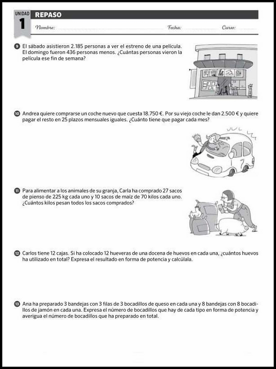 10-vuotiaiden matematiikan kertaamistehtäviä 149