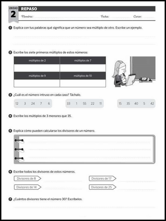 Maths Review Worksheets for 10-Year-Olds 150