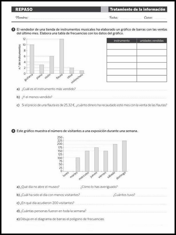Maths Review Worksheets for 10-Year-Olds 154