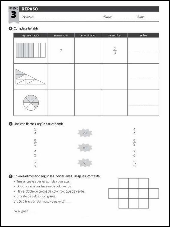 Révisions de mathématiques pour enfants de 10 ans 155