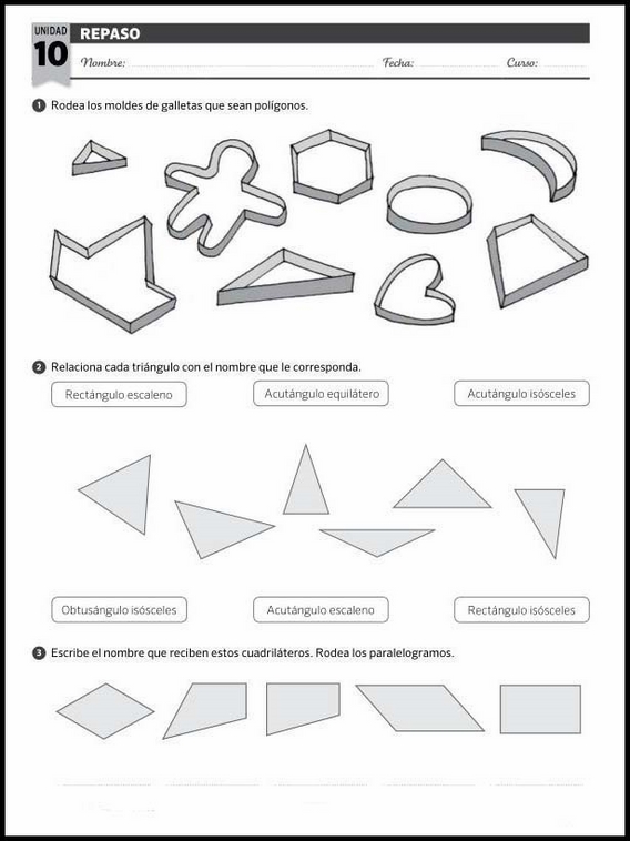 Maths Review Worksheets for 10-Year-Olds 179