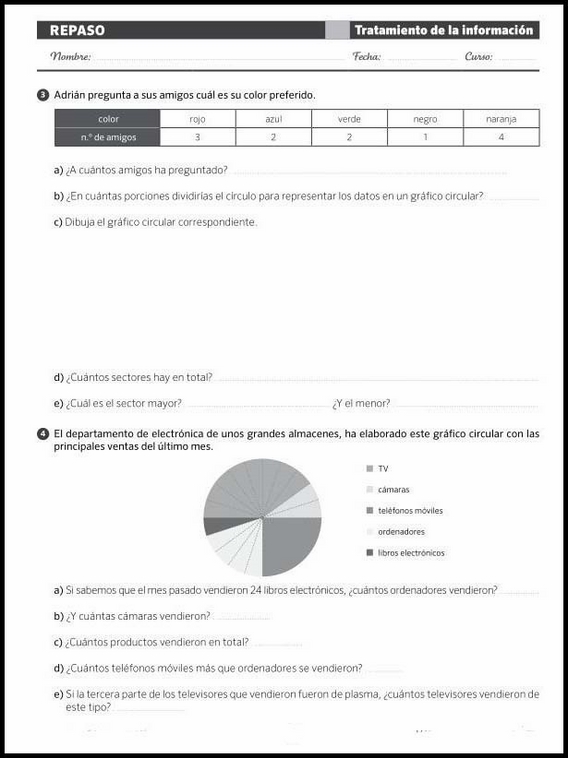 Maths Review Worksheets for 10-Year-Olds 183