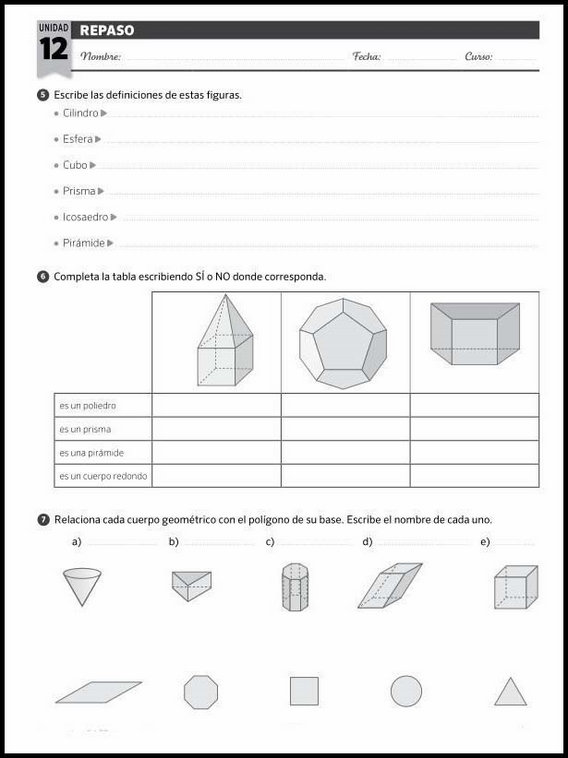 Maths Review Worksheets for 10-Year-Olds 188