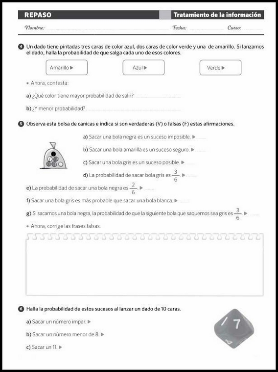 Révisions de mathématiques pour enfants de 10 ans 191