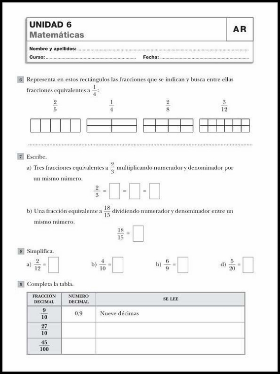 Mathe-Wiederholungsblätter für 10-Jährige 32