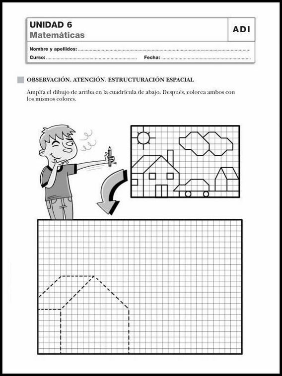 Mathe-Wiederholungsblätter für 10-Jährige 36