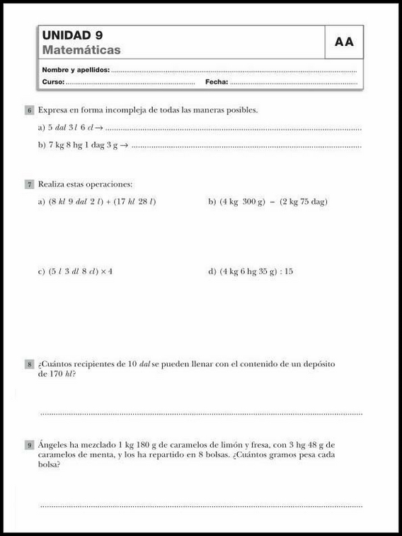 Matematikgentagelse til 10-årige 52