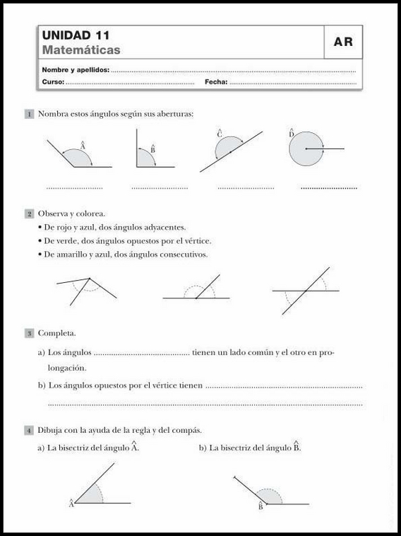Maths Review Worksheets for 10-Year-Olds 61