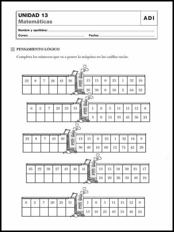 Revisões de matemática para crianças de 10 anos 77